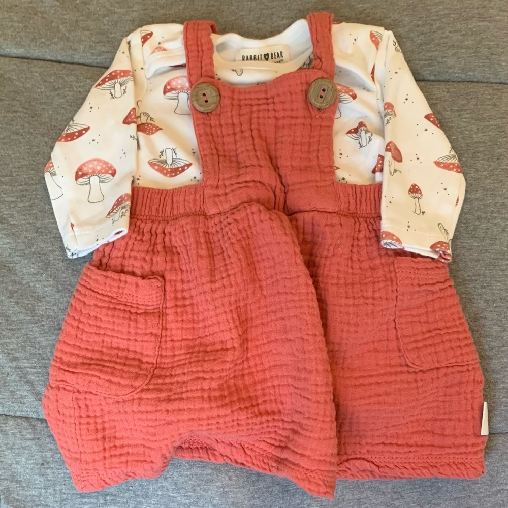 0-3m Girls Fall Outfit